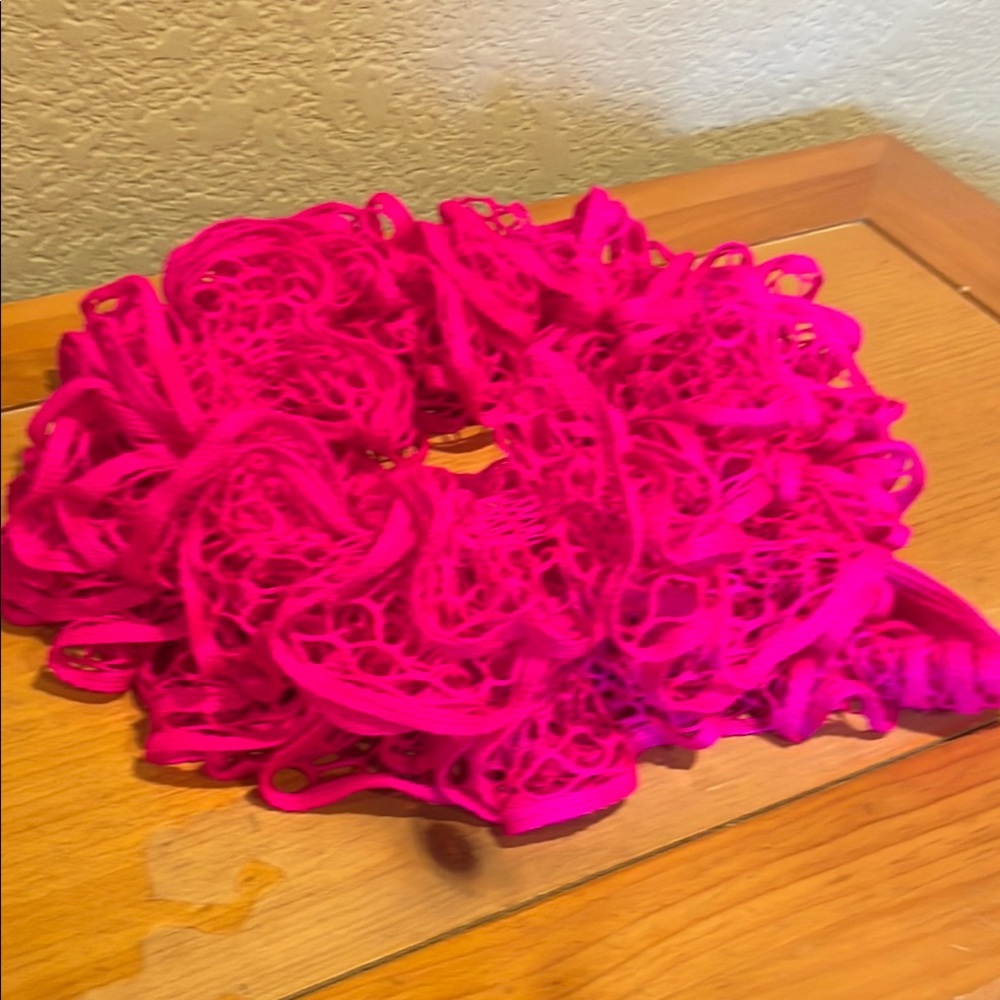 Fluffy Pink Scarf Wrap Accessory